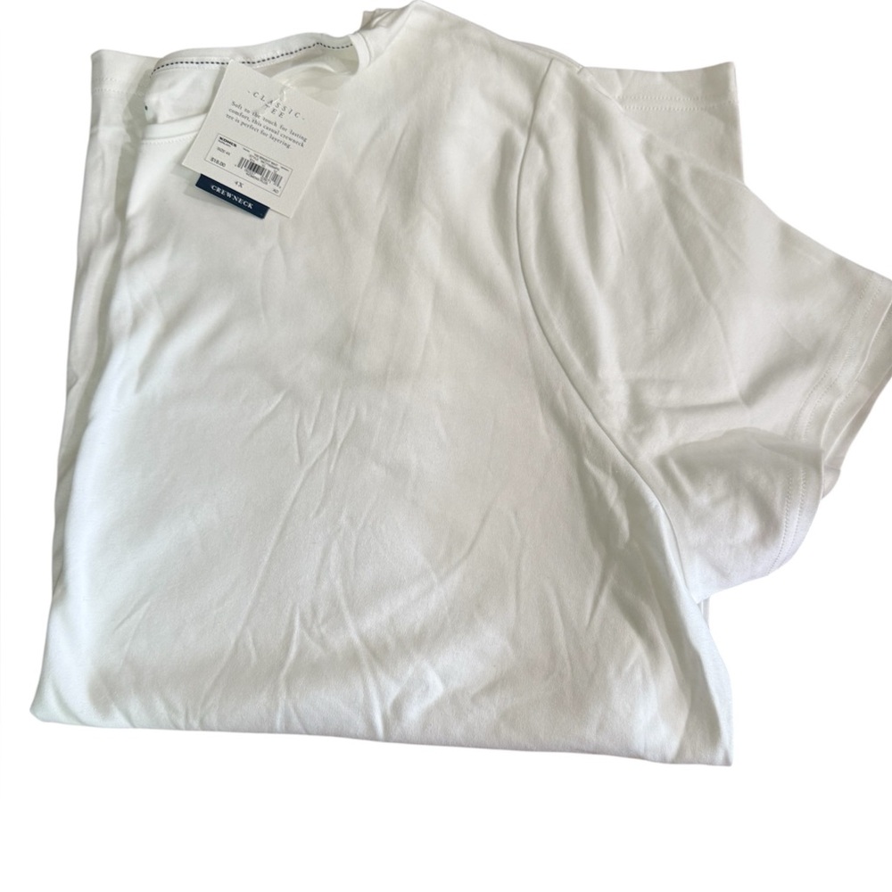 NWT! Croft & Barrow Women's Crewneck Tee Size 4X